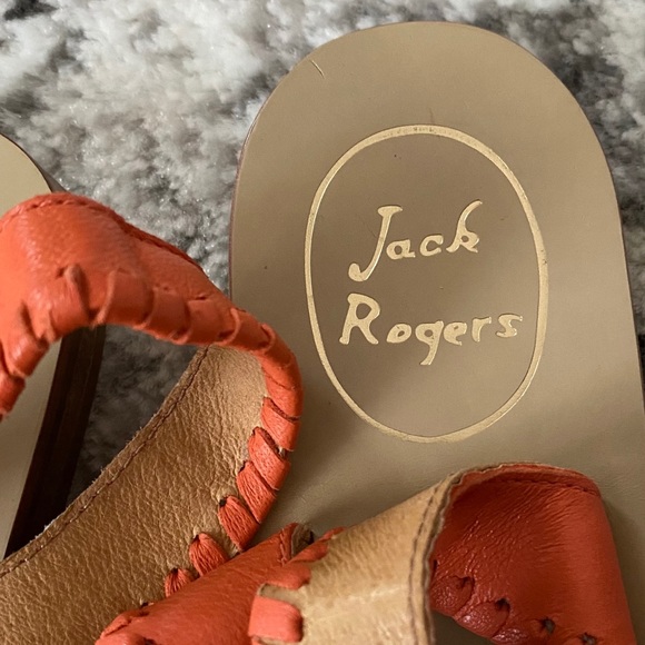 Worn twice, Jack Rogers sandals. Salmon, size 8 - Picture 3 of 6